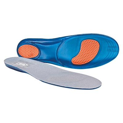 DUAL GEL Einlegesohle, GRAU
