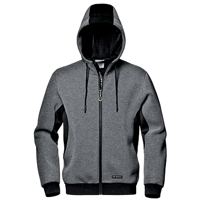 Jacke SCUBA, grau-schwarz