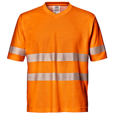 T-Shirt STRETCH LIGHT MISTRAL, Warnorange