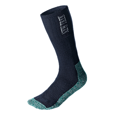 Warme Socken, zweifarbig