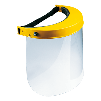 Face shield GHOST with transparent visor FS802