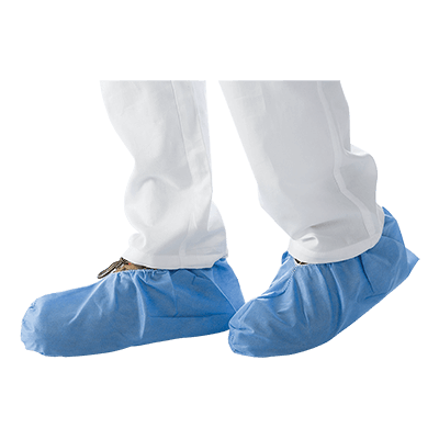 CHEMTEX shoe covers (box of 100 pcs), light blue