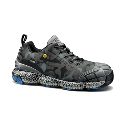 Halbschuh TURKANA, schwarz/grau