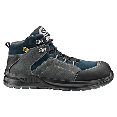 Knöchelhoher Schuh FUNKY, grau-blau