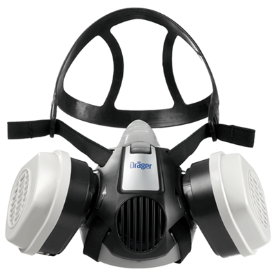 Półmaska dwufiltrowa DRÄGERX-PLORE 3300 rozmiar L
