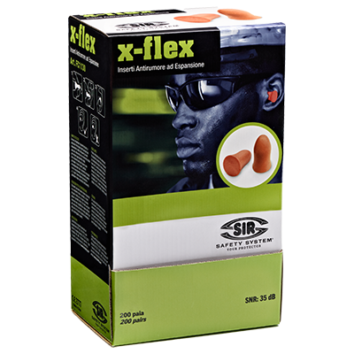 Earplugs X-FLEX 200 pairs