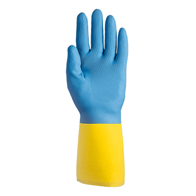 Handschuh SHIKOKU, blau-gelb (MA2520-PA)