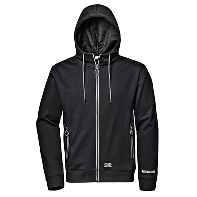 BAT Kapuzenpullover, schwarz