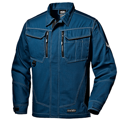 Schwere Arbeitsjacke CANVAS, petrolblau