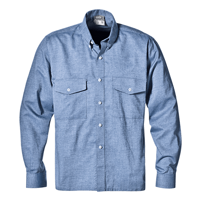 OXFORD shirt with long sleeves, light blue (MC2811-N7)