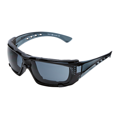 ARGON scuro okulary ochronne z szarymi soczewkami