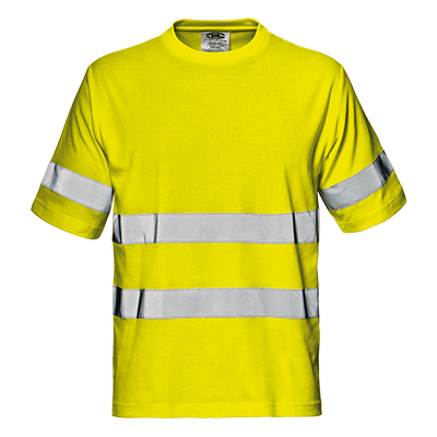 T-Shirt LIGHT MISTRAL, Warngelb