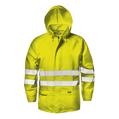 Arbeitsjacke OXFORD GLAMOUR, Warngelb