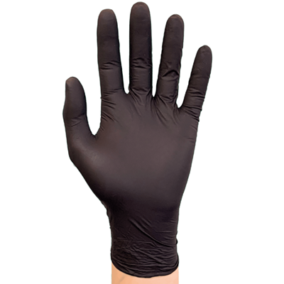 Handschuh DARK FLEX (Verpackung 100 Stk.), schwarz