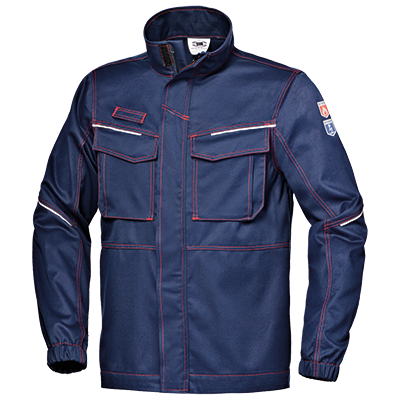 Work jacket POLYTECH MODAC, dark blue