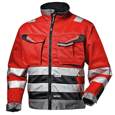 Arbeitsjacke RUSH, Warnrot (MC2514-L1)