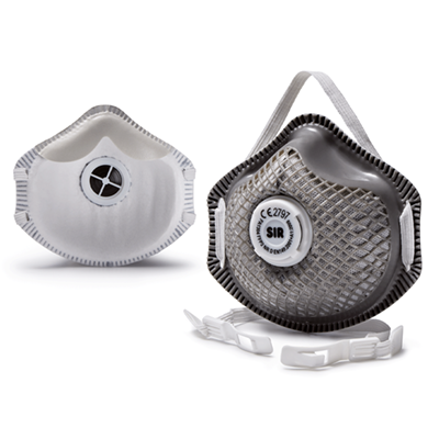 Mesh respiratory half-mask FFP2 NR D with valve (FA1304)