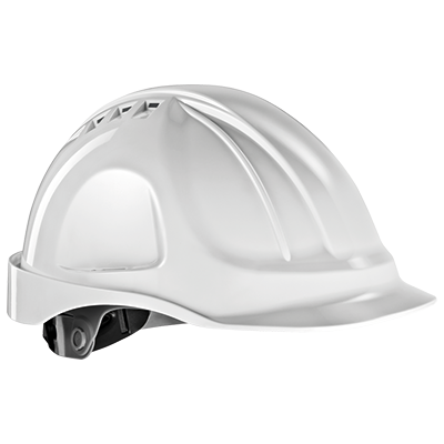 ABS 901 vented helmet, white