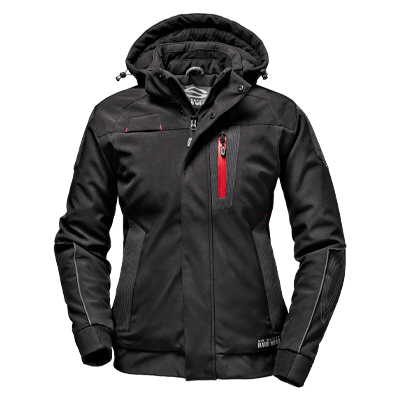 Damen-Arbeitsjacke DOLPHIN, schwarz