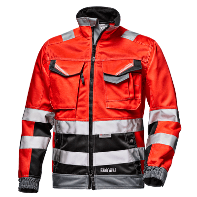 Arbeitsjacke RUSH, Warnrot (MC2518-L1)