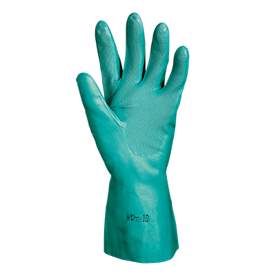 Glove NITRON cm33, green