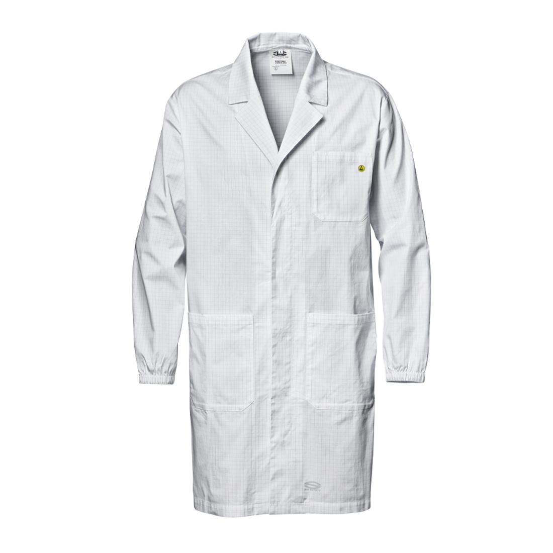 ESD apron, white