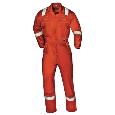 Kombinezon roboczy trudnopalny CARBOFLAME, pomarańczowy (MC5638-H5)