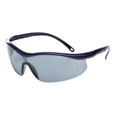 BORA safety glasses with dark grey lenses