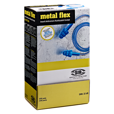 Earplugs METAL FLEX 100 pairs