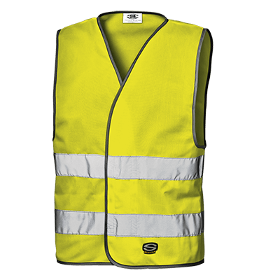STRAP Arbeitsweste, WARN-GELB