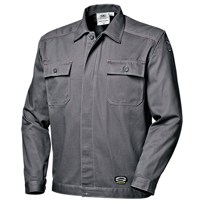 Kurze Arbeitsjacke SYMBOL, mausgrau