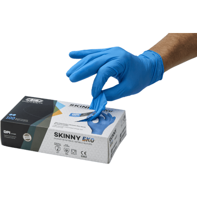 Handschuh SKINNY EKO (Packung 100 Stk.), hellblau (MA2128-N0)