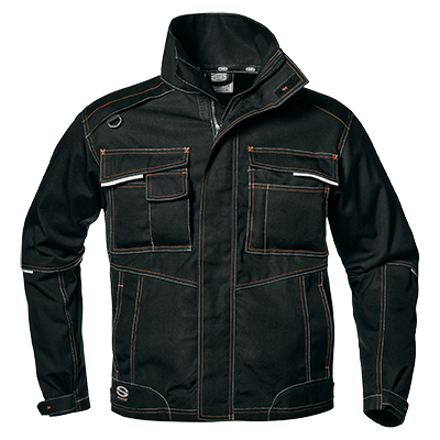 GEMINI short work jacket, black (MC2013-Z9)