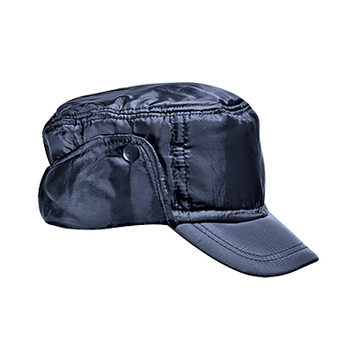 Frostschutzmütze, blau