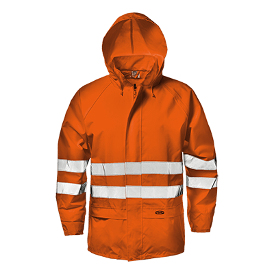 Arbeitsjacke OXFORD GLAMOUR, Warnorange