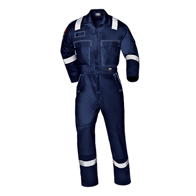 Kombinezon roboczy trudnopalny CARBOFLAME, niebieski (MC5637-Q4)