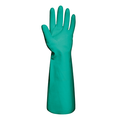 Glove GREEN NITRON, green (MA2416-S0)