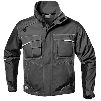 GEMINI short work jacket, grey (MC2043-B6)