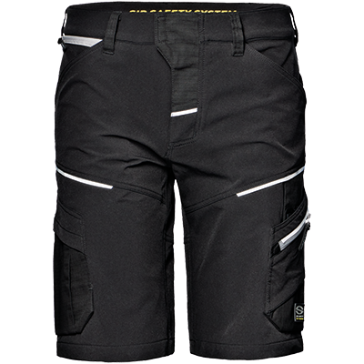 GEMINI GUARD Bermudas, BLACK