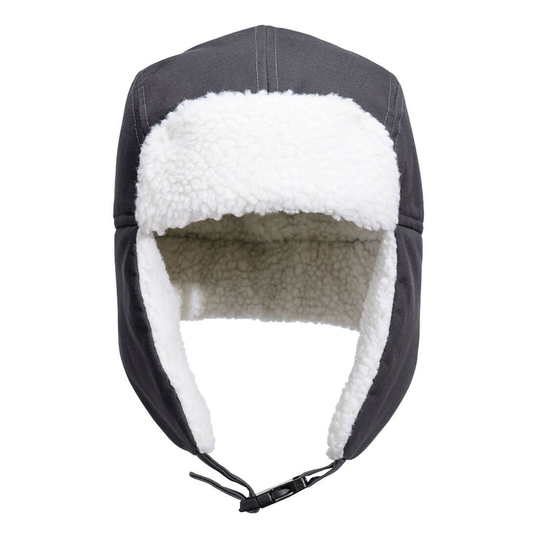 Trapmütze mit Sherpa-Futter