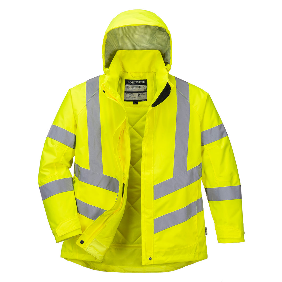 Women's winter high-visibility jacket