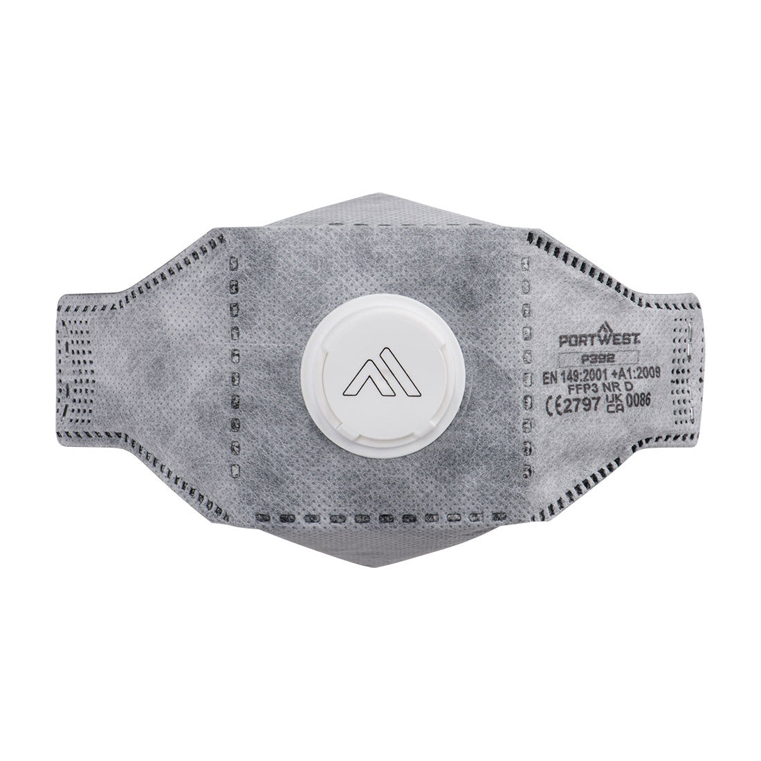 Halbmaske FFP3 EAGLE flach faltbar mit Kohlenstoffventil - 10 Stück