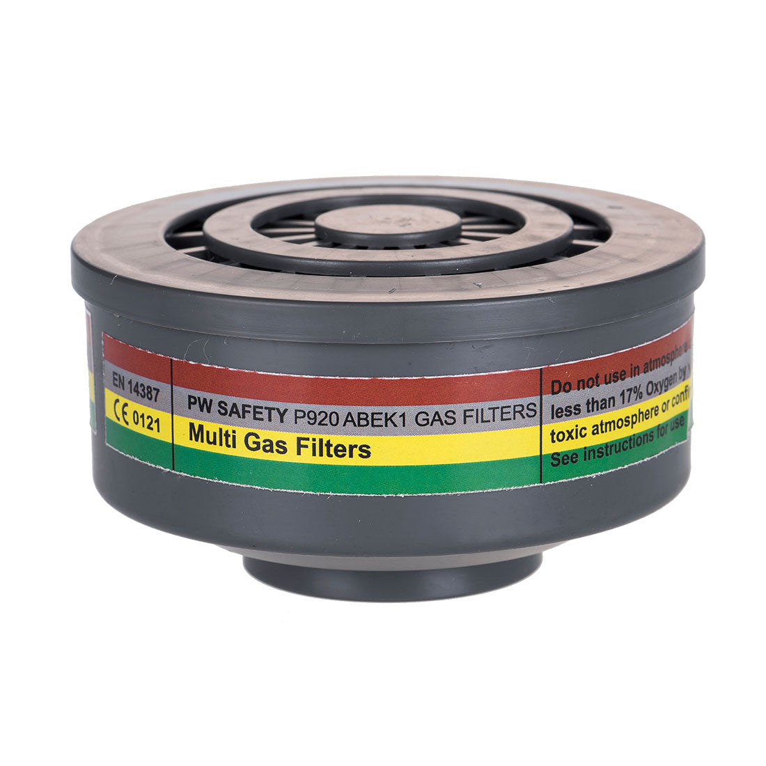 ABEK1-Gasfilter mit Spezialgewinde