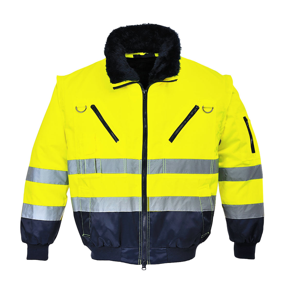 Kurtka ostrzegawcza Pilot 3w1