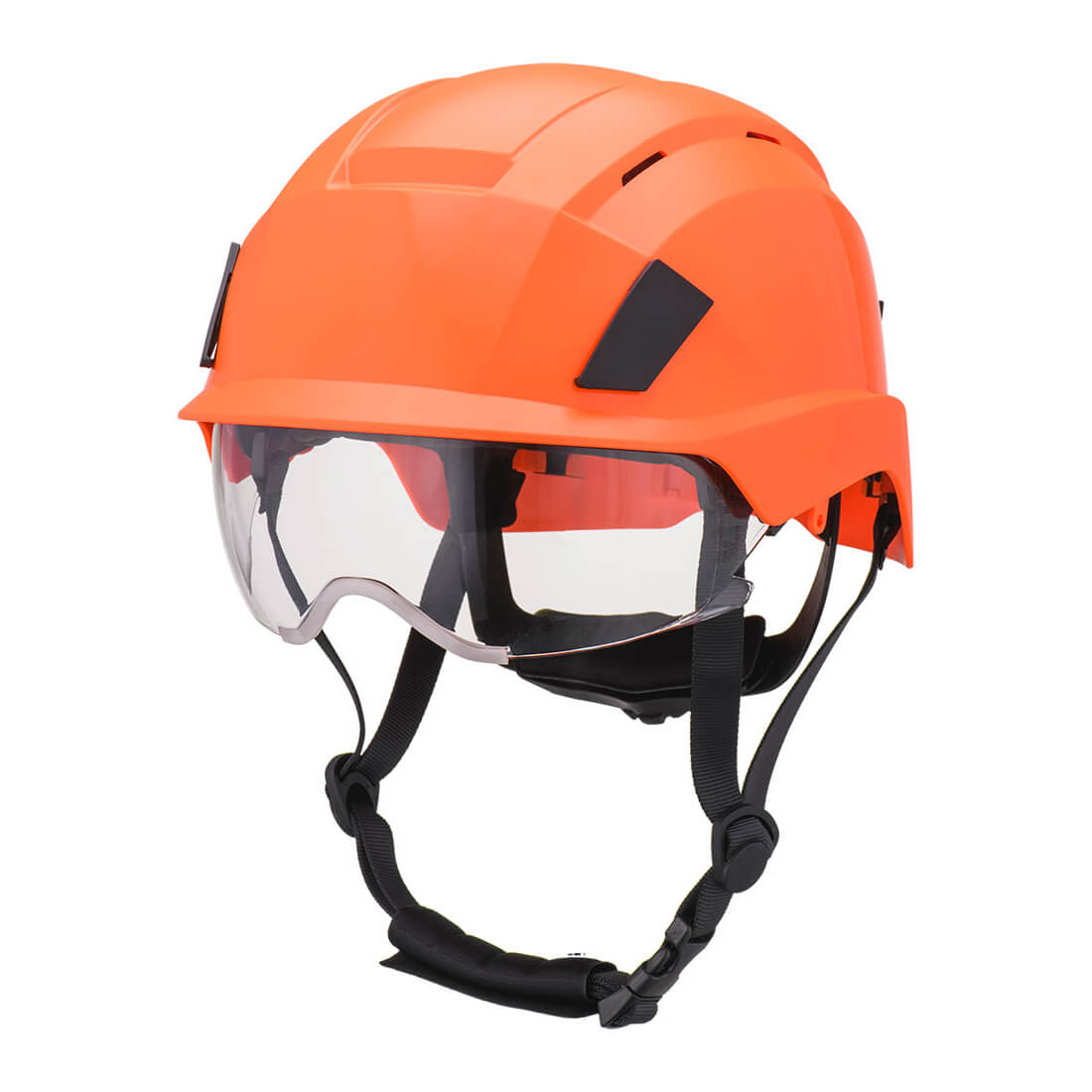 Helm mit integriertem Visier