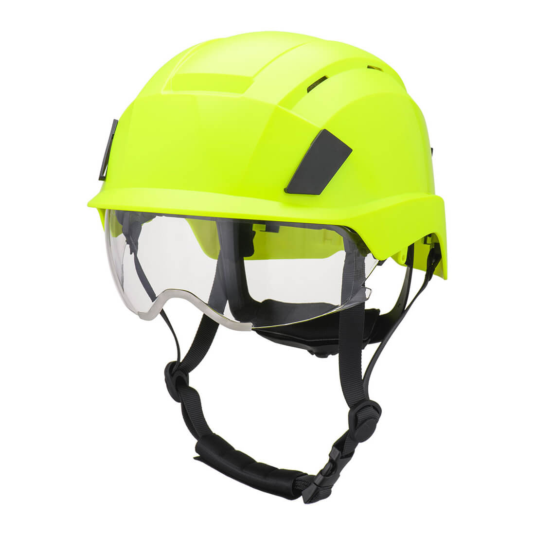 Helm mit integriertem Visier