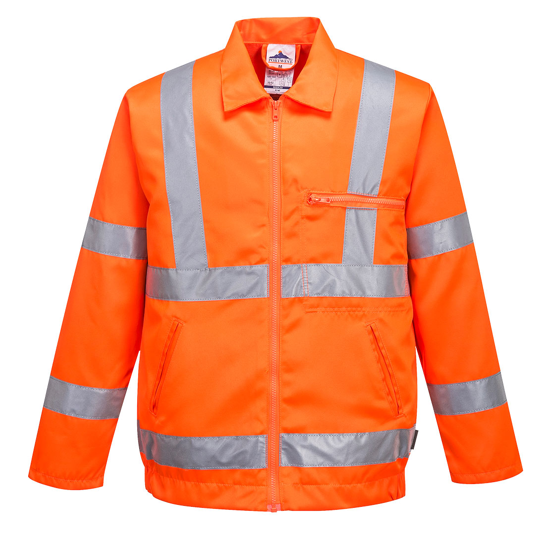 Hi-Vis Bomber Jacket in Polycotton