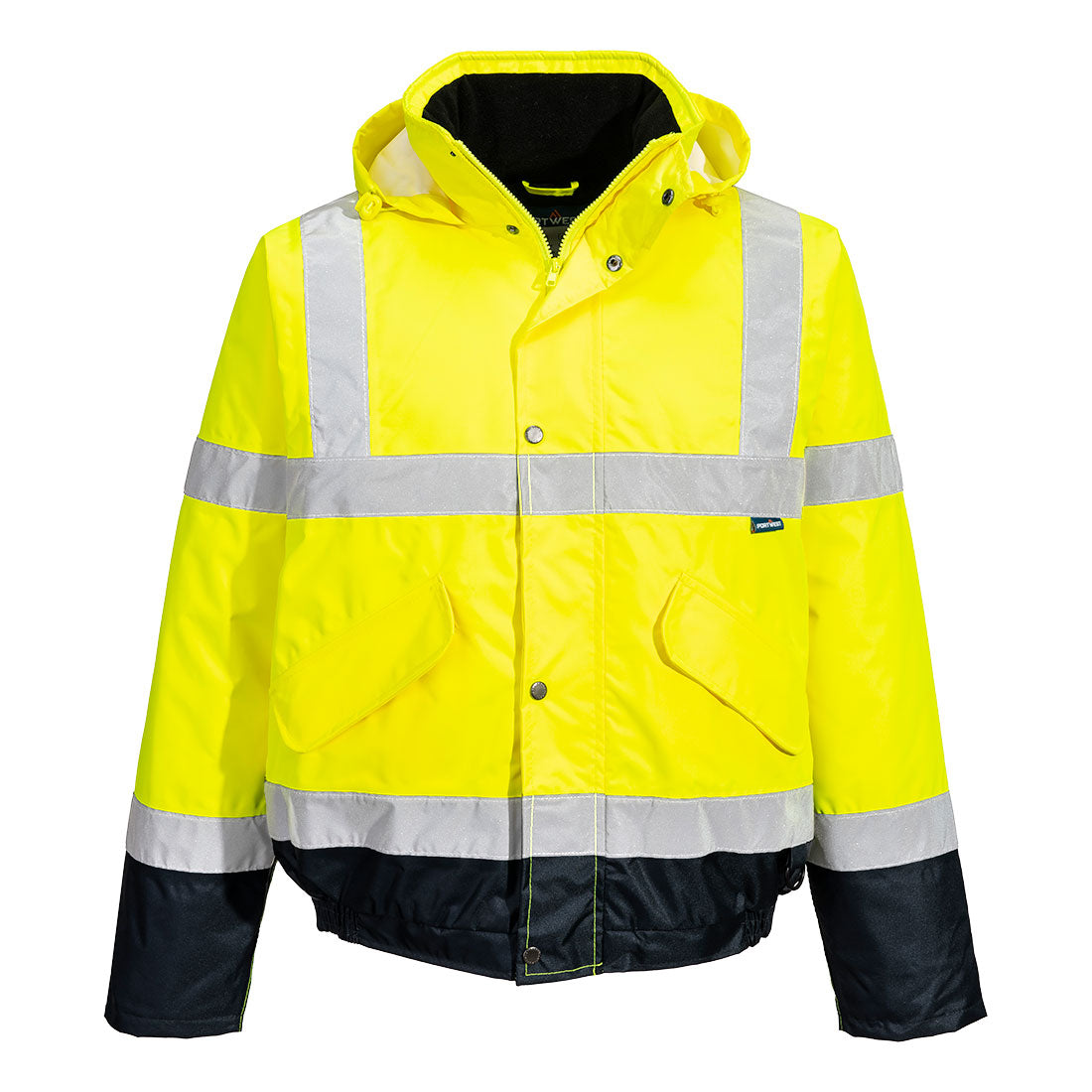 Two-tone high-visibility Bomber jacket