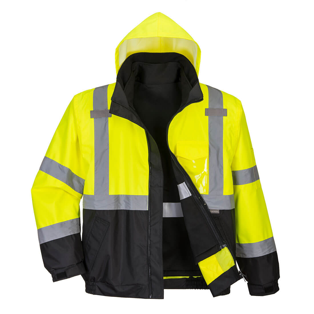 3-in-1 Bomber Hi-Vis Jacket