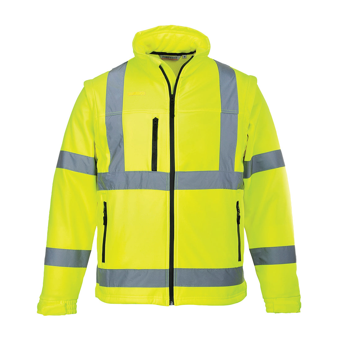 3-layer warning softshell